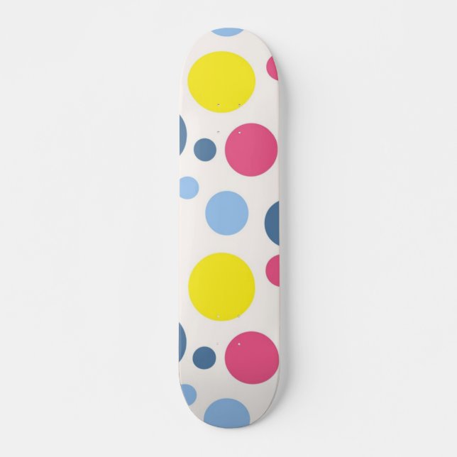 Skateboard Polka dot (Devant)