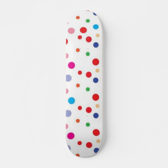 Skateboard Polka dot (Devant)