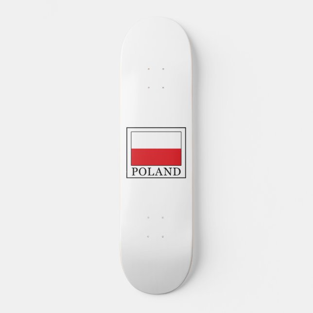 Skateboard Pologne (Recto)