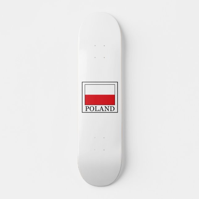 Skateboard Pologne (Devant)