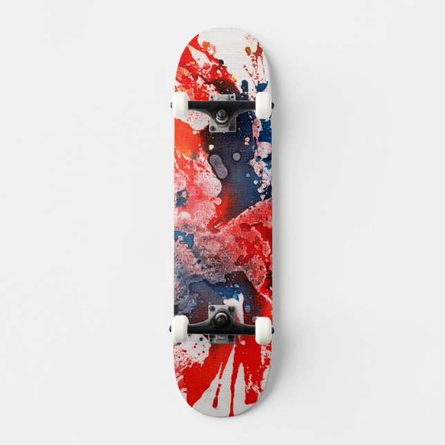 Skateboard Polychromoptic #15 de Michael Moffa (Recto)