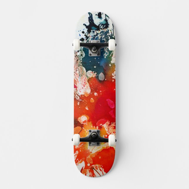Skateboard Polychromoptic #16 by Michael Moffa (Recto)