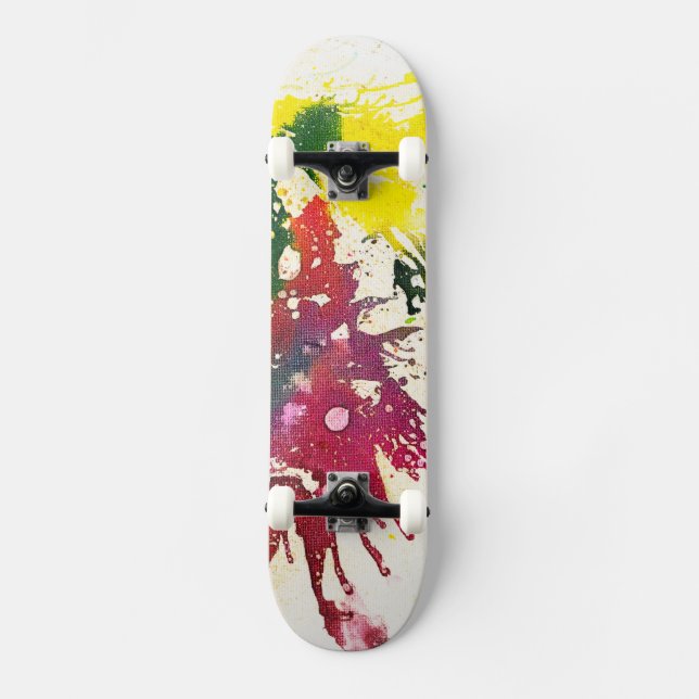 Skateboard Polychromoptic #4 par Michael Moffa (Recto)