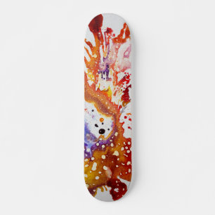 Skateboard Polychromoptique #1 par Michael Moffa
