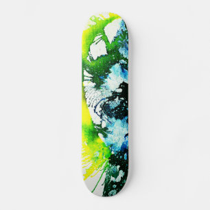 Skateboard Polychromoptique #2A par Michael Moffa