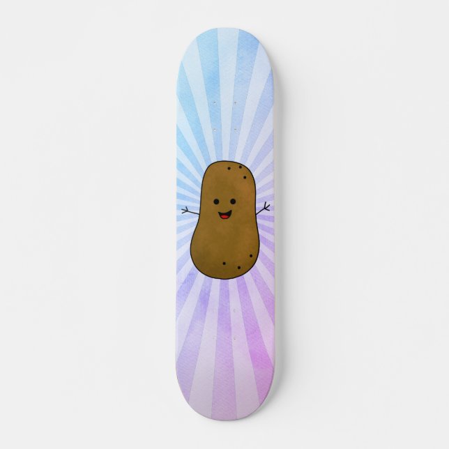 Skateboard Pomme de terre géniale (Devant)