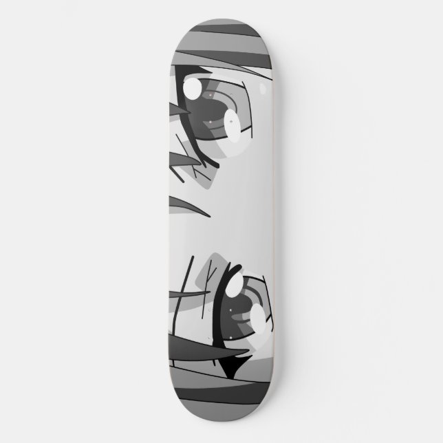 Skateboard Pont Anime Big Eyes (Recto)