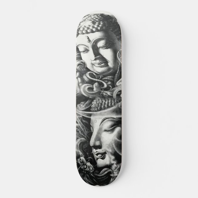 Skateboard Pont de Bouddha Dragon Krishna Prayer (Recto)