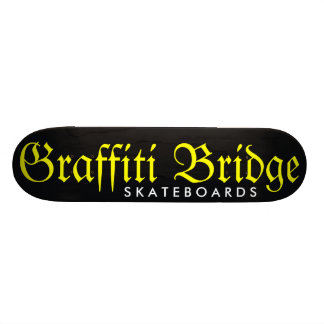 Skateboard Pont de Graffiti