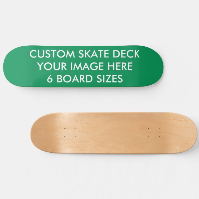 Skateboard PONT DE PATINAGE PERSONNALISÉ 8 Patins MOSS VERT 1 (Horz)