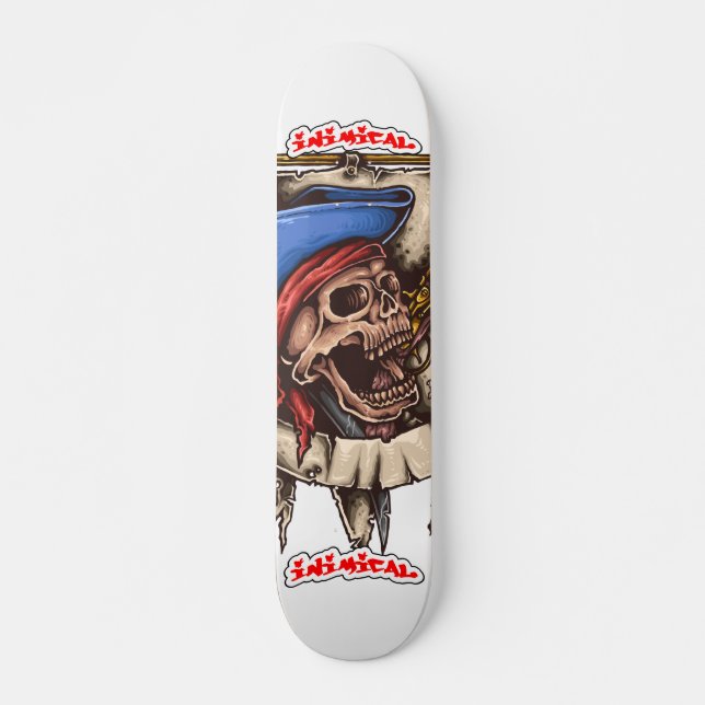 Skateboard Pont de pirates mortes (Devant)