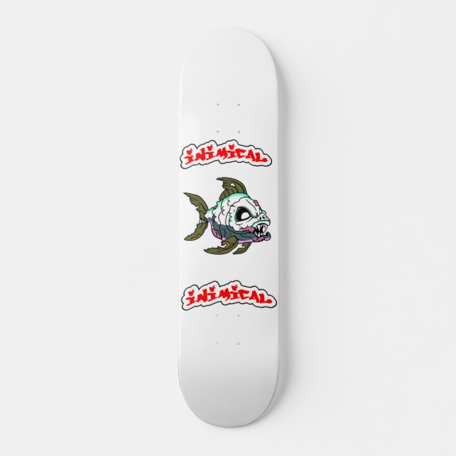 Skateboard Pont de planche à roulettes de monoster de poisson (Devant)