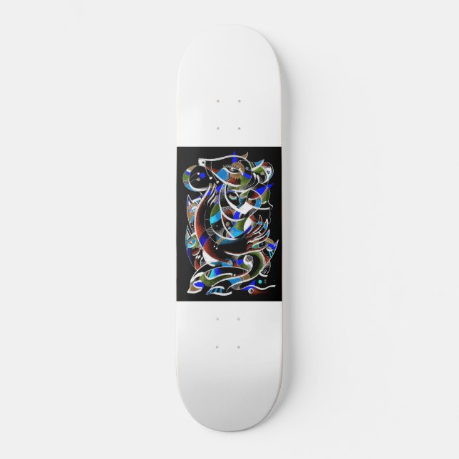 Skateboard Pont de skate-forme pour chiens de Neon (Recto)