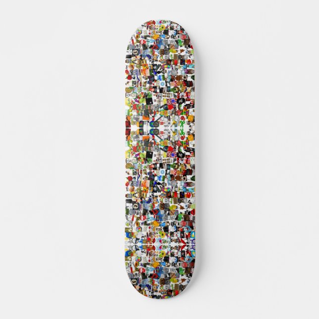 Skateboard Pont de skate moderne (Devant)