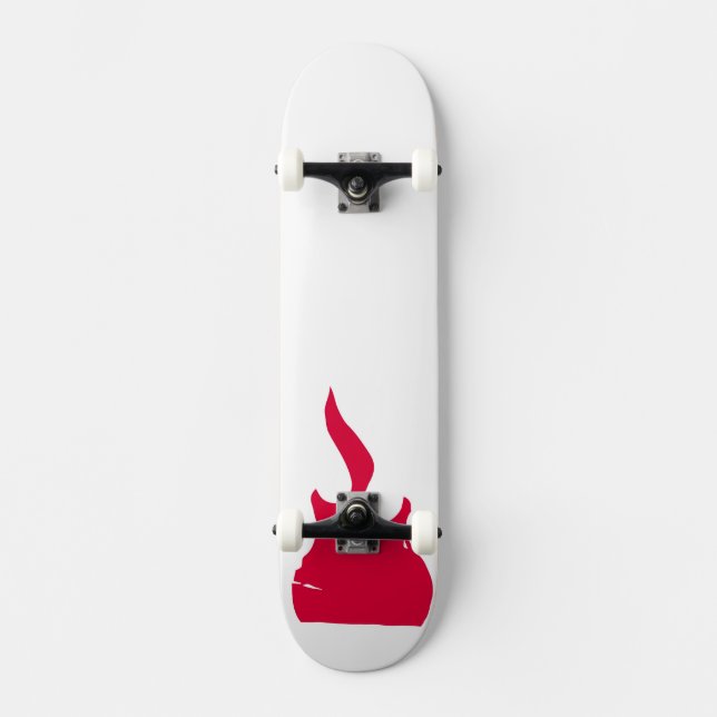 Skateboard Pont VODEKO Flame (Recto)