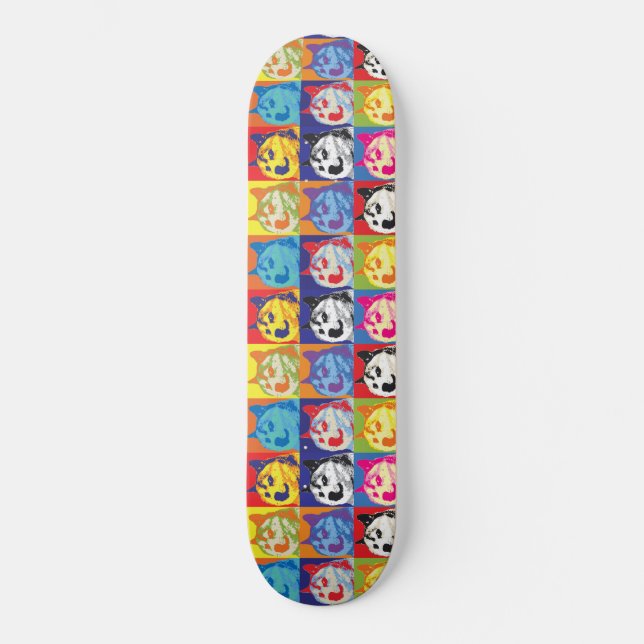 Skateboard Pop Art Dogecoin (Recto)