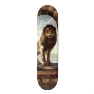 Skateboard Porte au royaume du lion