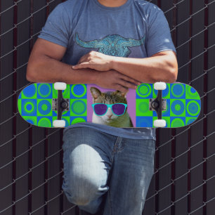 SKATEBOARD PORTE DE CHAT LUNETTES DE SOLEIL SKATEBOARDS