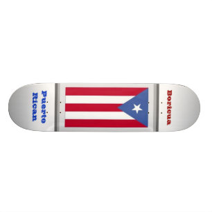 Skateboard Portoricain - Boricua