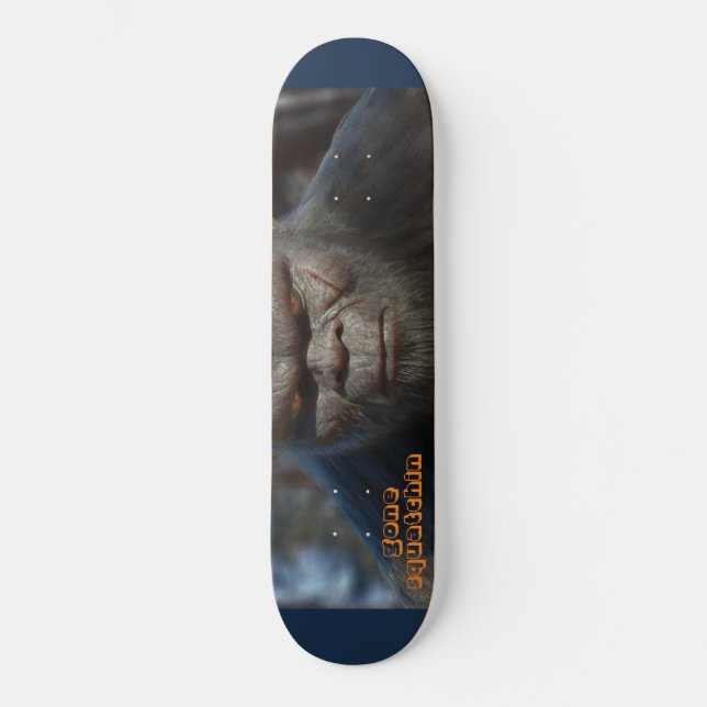 Skateboard PORTRAIT BIGFOOT SASQUATCH FERMER UPSkateboard (Recto)