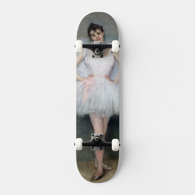 Skateboard Portrait d'une jeune ballerine (Recto)
