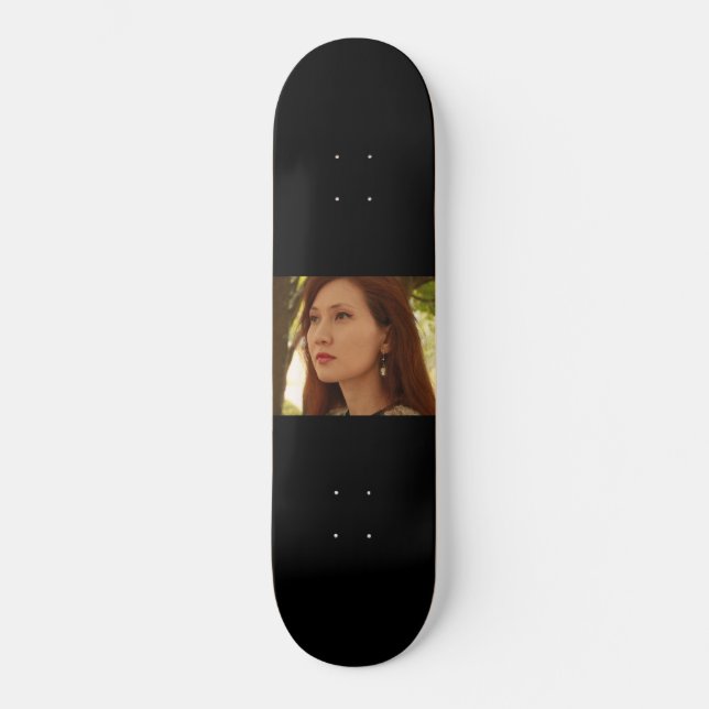 Skateboard Portrait d'une jeune fille (Recto)