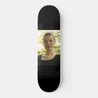 Skateboard Portrait d'une jeune fille