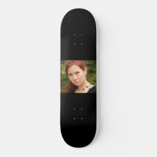 Skateboard Portrait d'une jeune fille