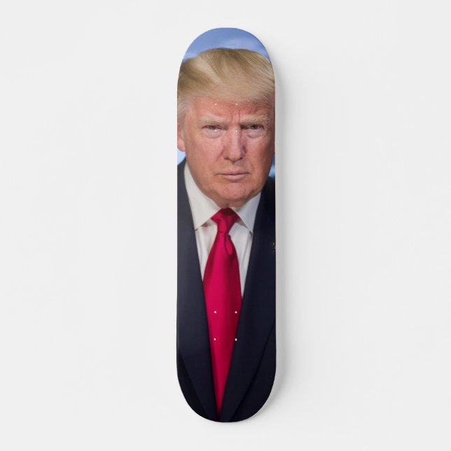 Skateboard Portrait officiel de Donald Trump (Devant)