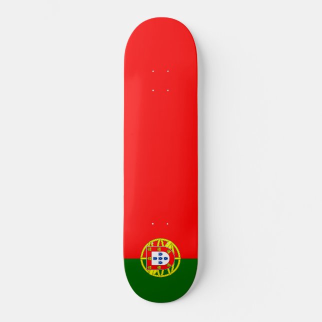 Skateboard Portuguese Flag (Portugal) (Recto)
