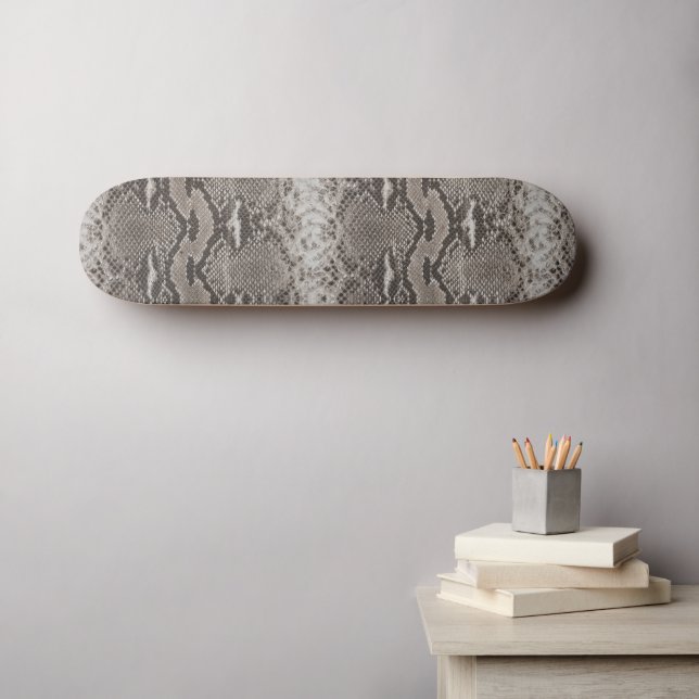 Skateboard Poster de animal Python Snake Skin (Art mural (Horz))