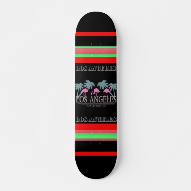 Skateboard Poster Hollywood Blvd. Patinage (Devant)