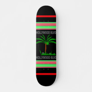 Skateboard Poster Hollywood Blvd. Patinage