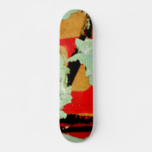 Skateboard Poster Peeling