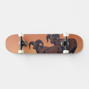 Skateboard Poster vintage Promouvoir Les Voyages Dans Les Par