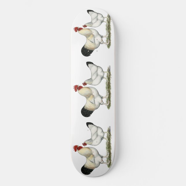 Skateboard Poulets de la rivière Indian (Recto)