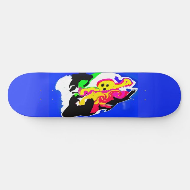 Skateboard Poulpe été frais  (Horz)