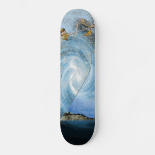Skateboard pour cheval ailé