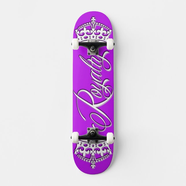 Skateboard Pourpre de plate-forme de planche à roulettes de p (Recto)