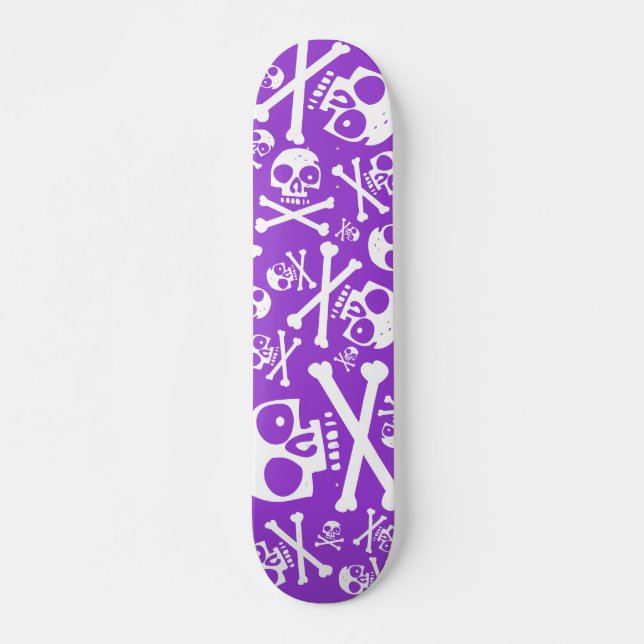 Skateboard Pourpre de SkullDuggery (Devant)