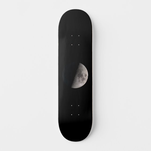 Skateboard Première phase de la lune (Recto)