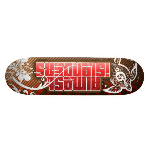 Skateboard Presque planche à roulettes 1 d'insulaires