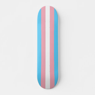Skateboard Pride de trans (pont)