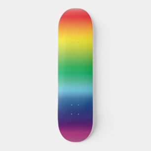 Skateboard Pride lgbtq lgbt rainbow gay flag colors