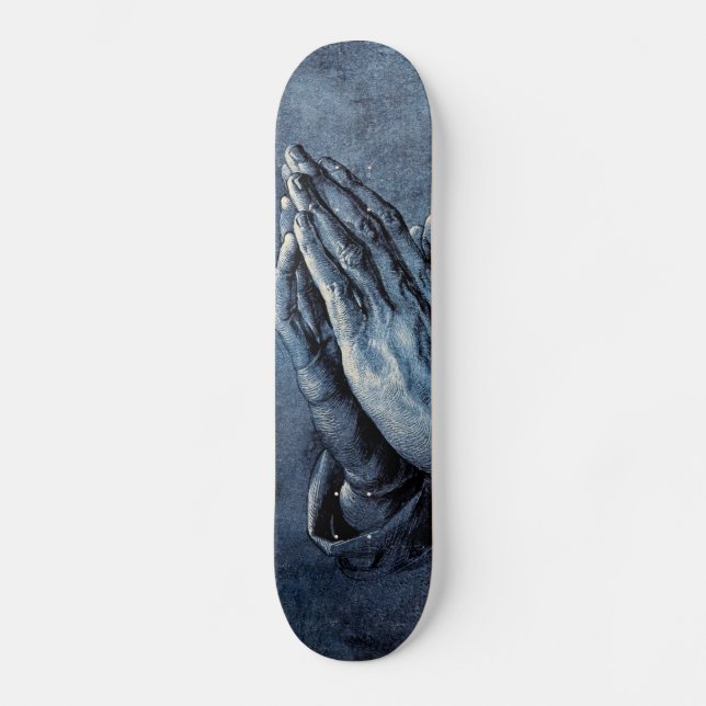 Skateboard Prière pliée de mains - Durer (Recto)