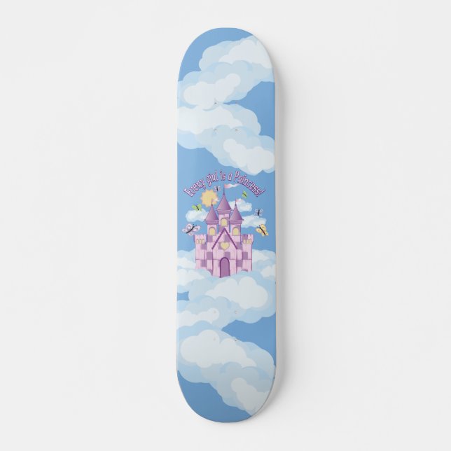 Skateboard Princesse Castle (Devant)