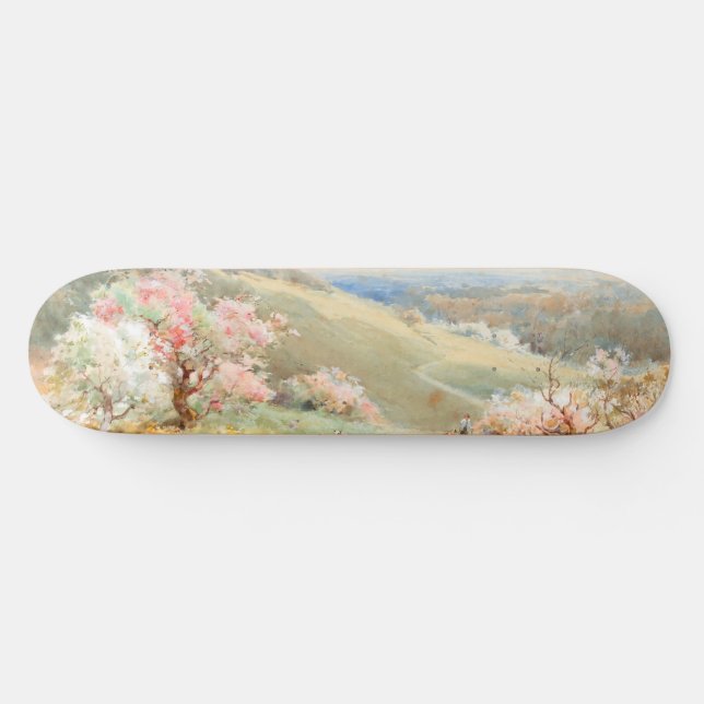 Skateboard Printemps vintage par Joseph Rubens Powell (Horz)