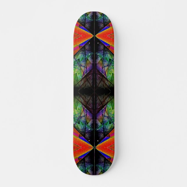 Skateboard Prisme de triangle inversé 2 (Devant)