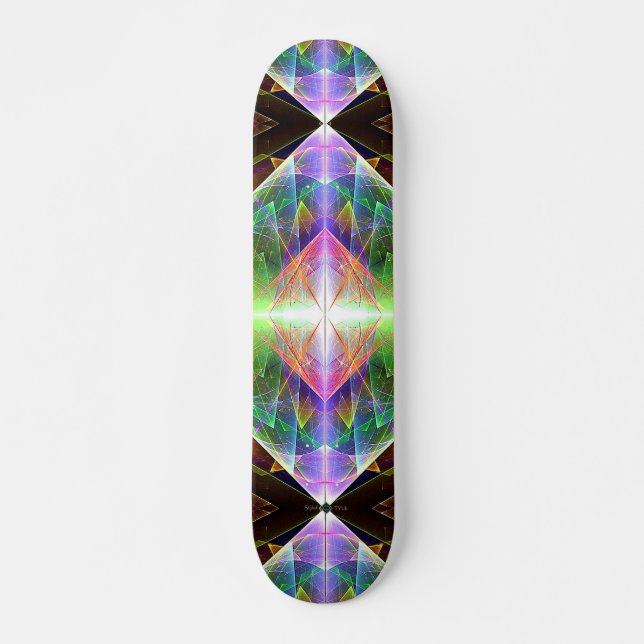 Skateboard Prisme triangulaire (Devant)