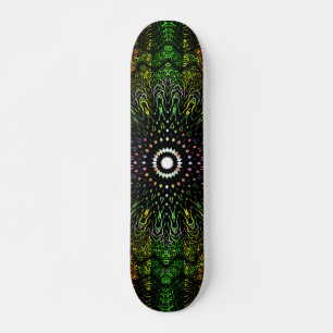 Skateboard Prisme triangulaire tribal